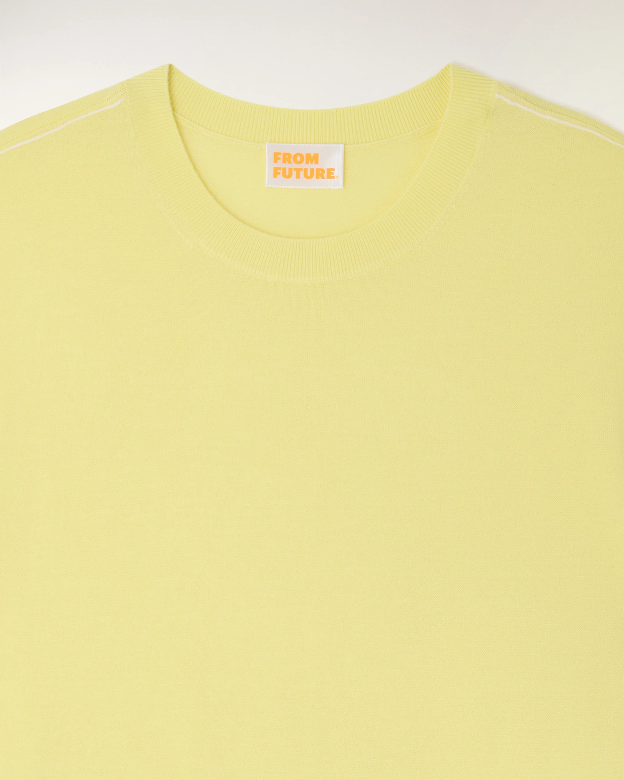 Short-Sleeve Crewneck Sweater (S26 / HOMME / Star Yellow / RWS) - Image 6