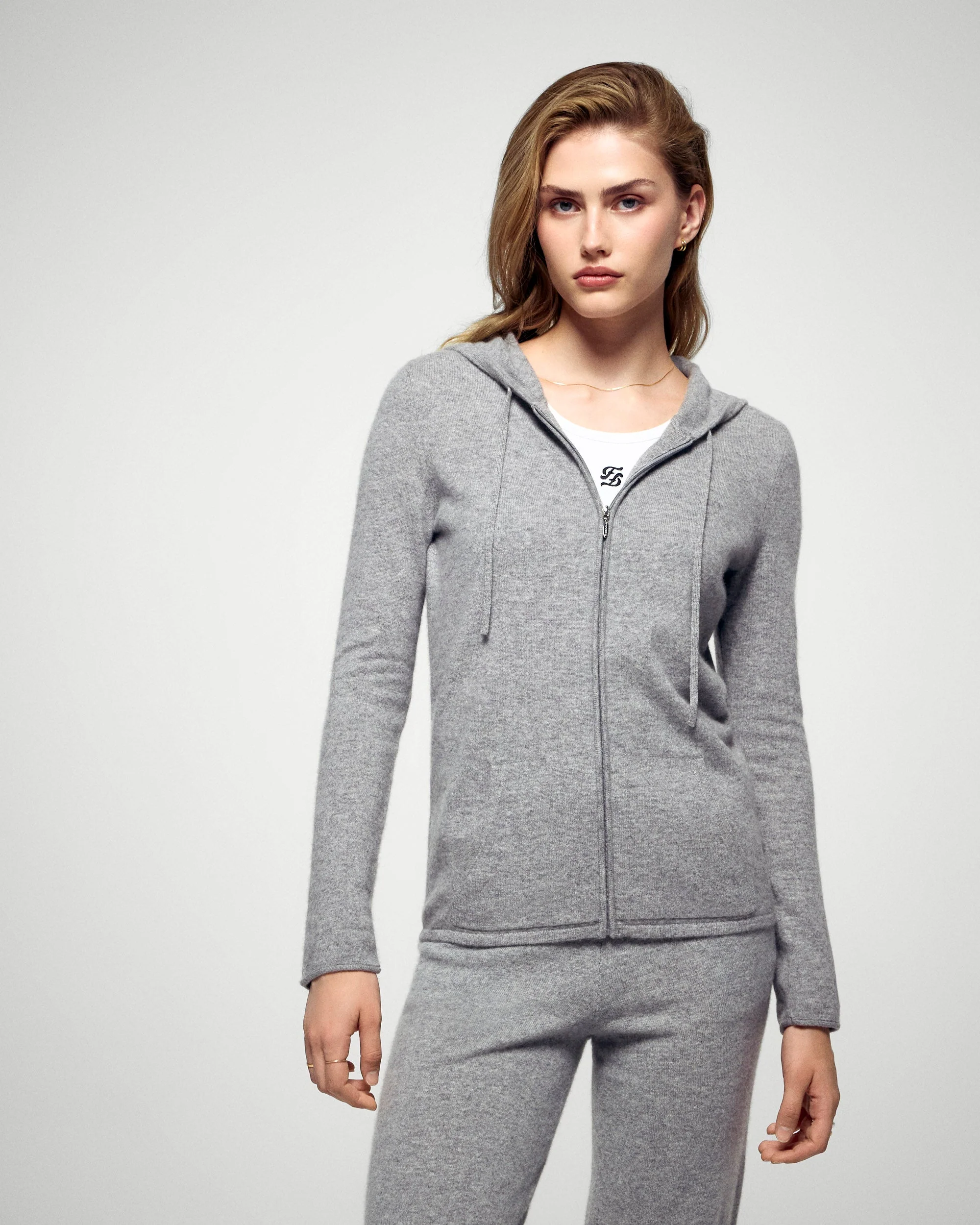 Hoodie (H25 / FEMME / Dark Heather Gray)