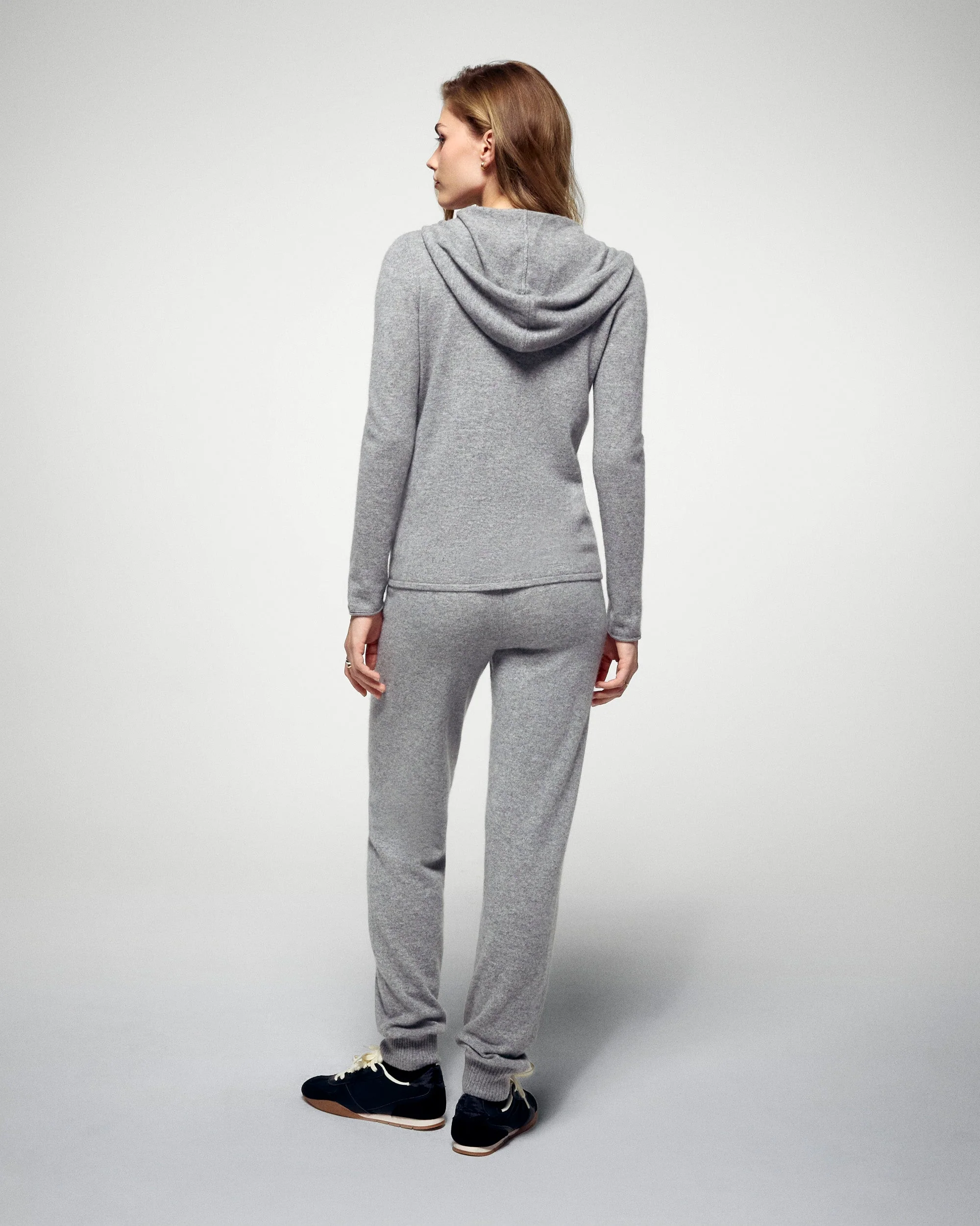 Hoodie (H25 / FEMME / Dark Heather Gray) - Image 4