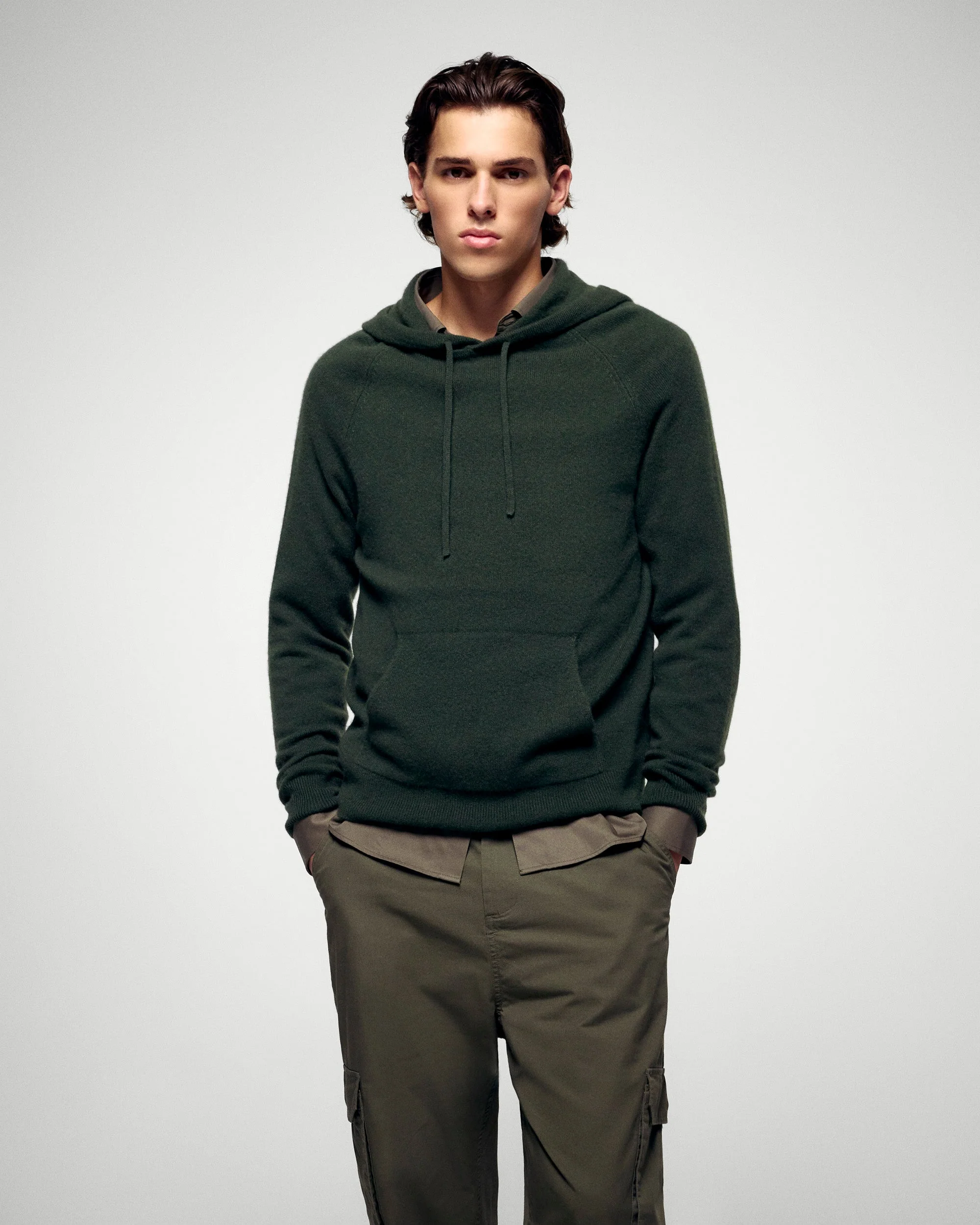 Hoodie (H25 / HOMME / Khaki)