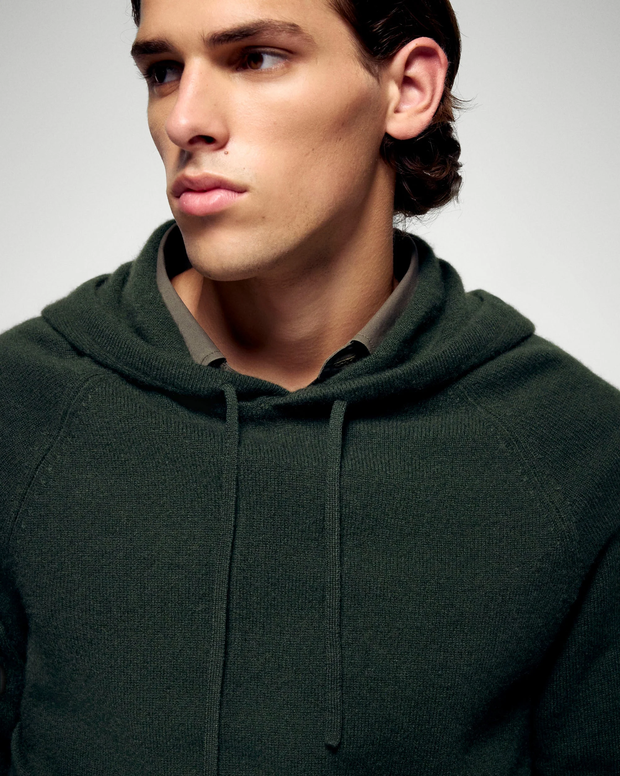 Hoodie (H25 / HOMME / Khaki) - Image 2