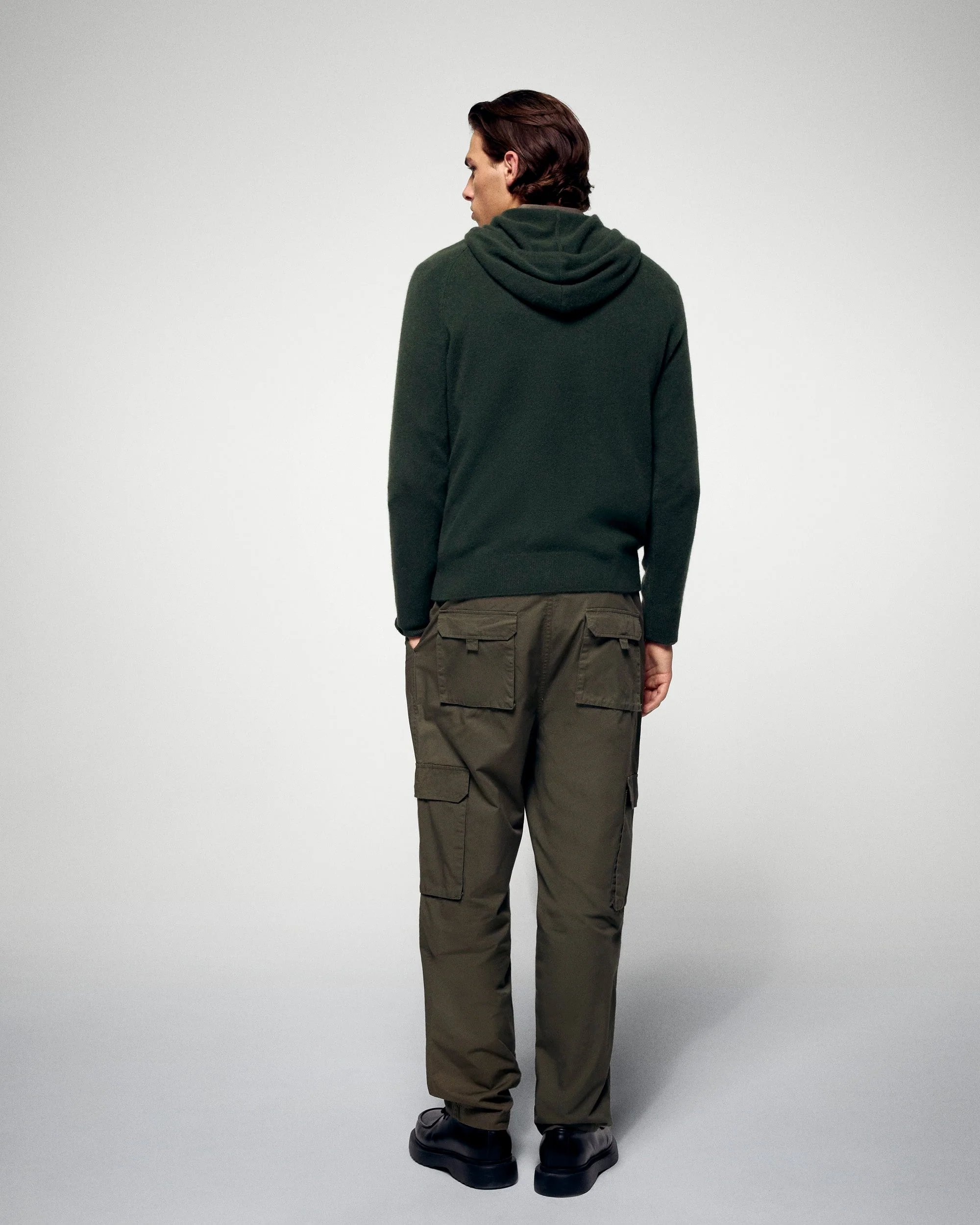 Hoodie (H25 / HOMME / Khaki) - Image 4
