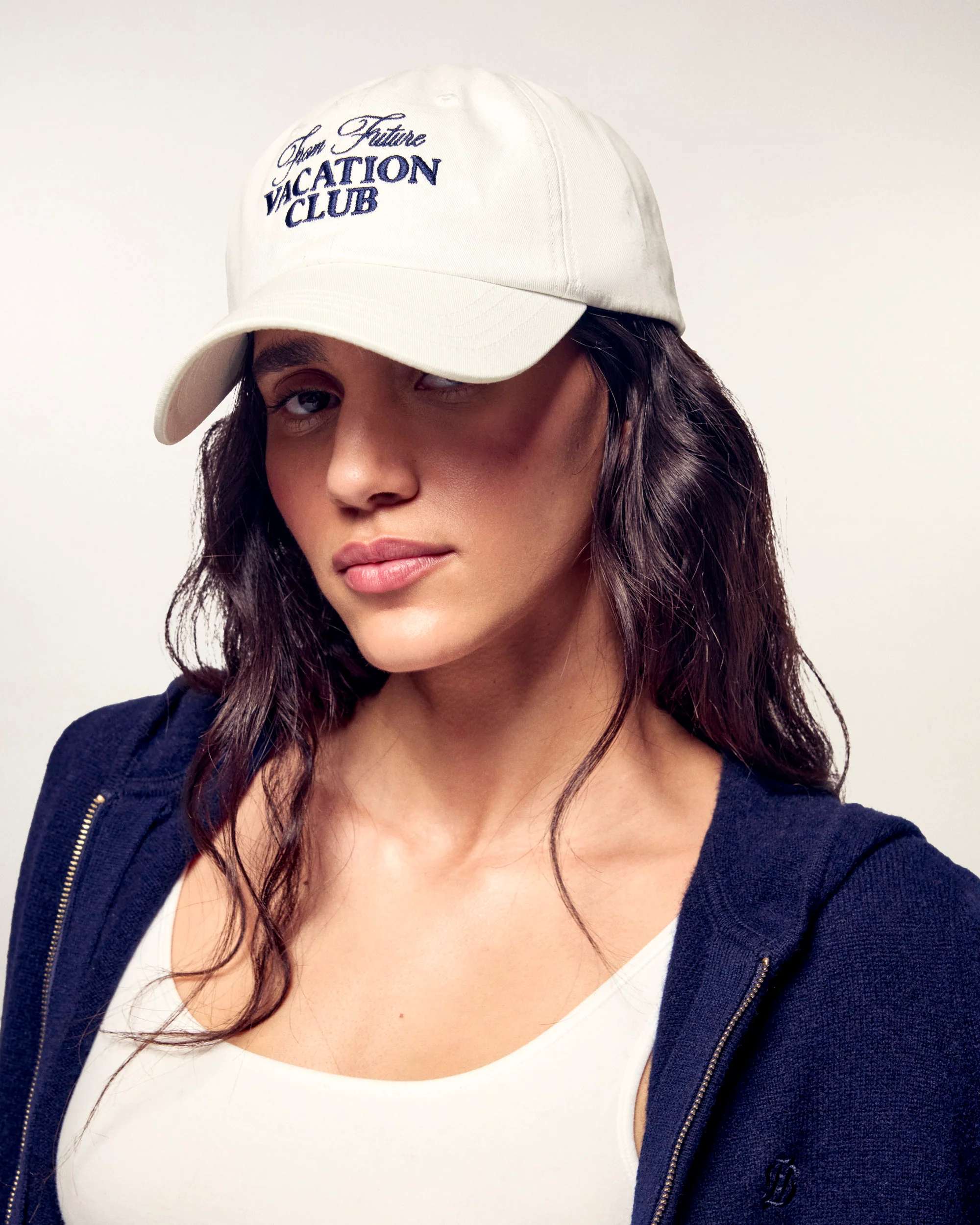 Hoodie Sweater (S26 / FEMME / Navy) - Image 5