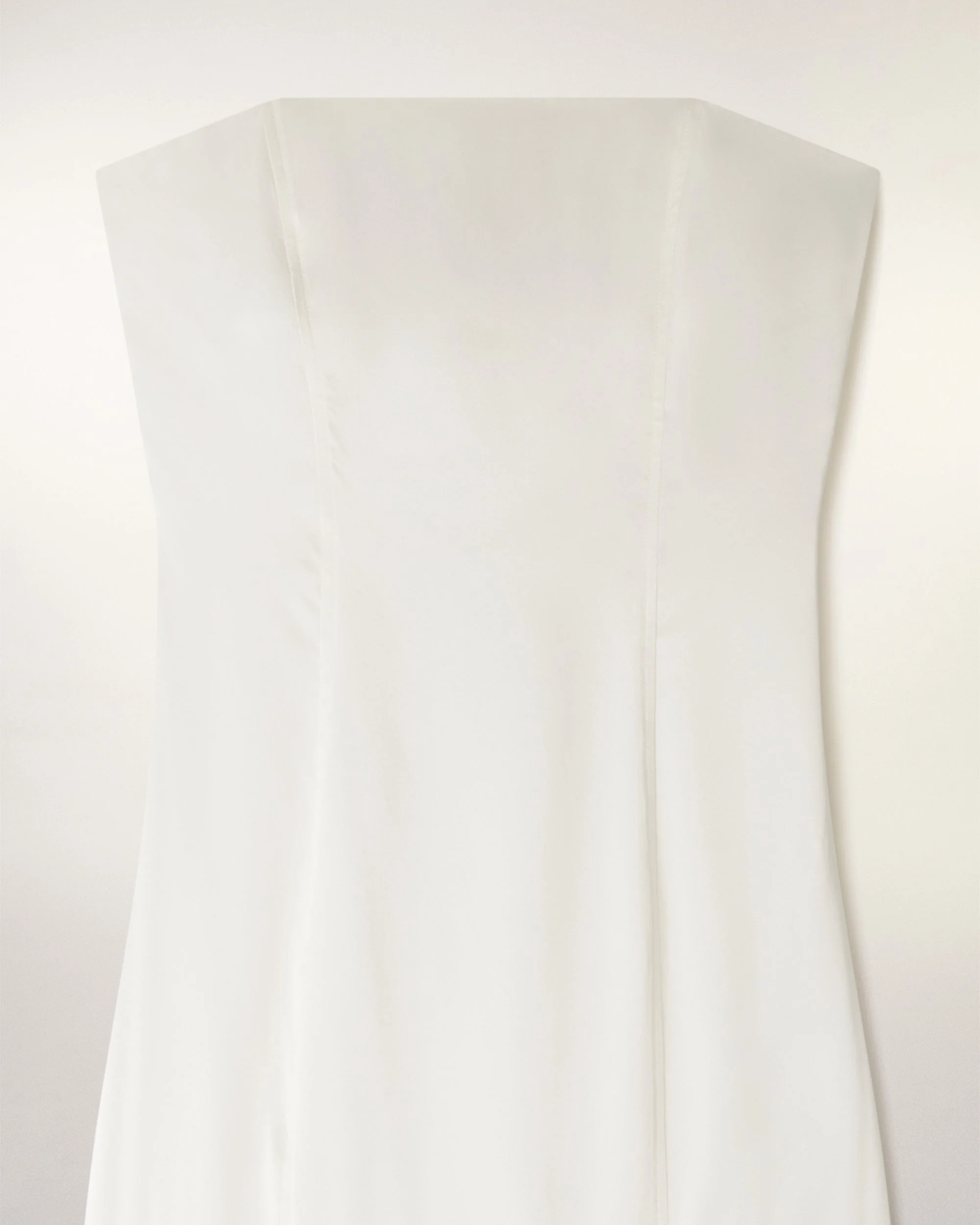 Strapless Lace Long Dress (S26 / FEMME / Ecru) - Image 8