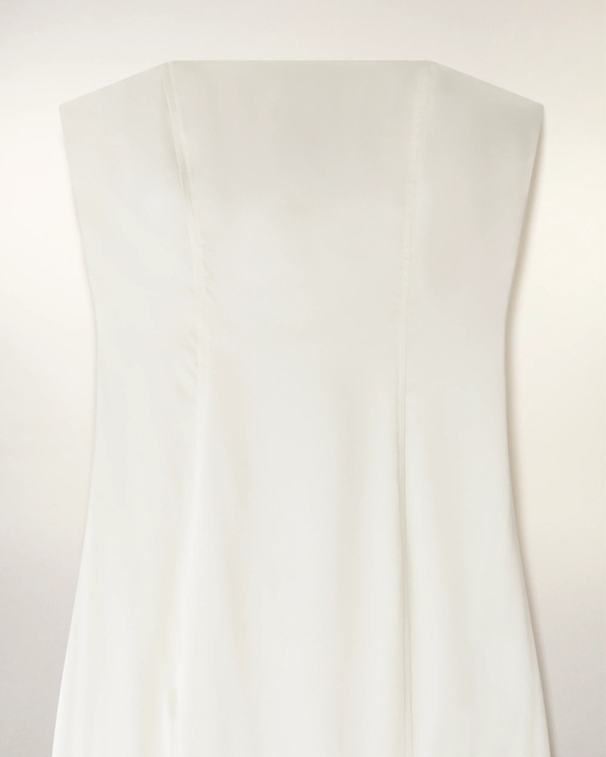 Strapless Lace Long Dress (S26 / FEMME / Ecru) - Image 9