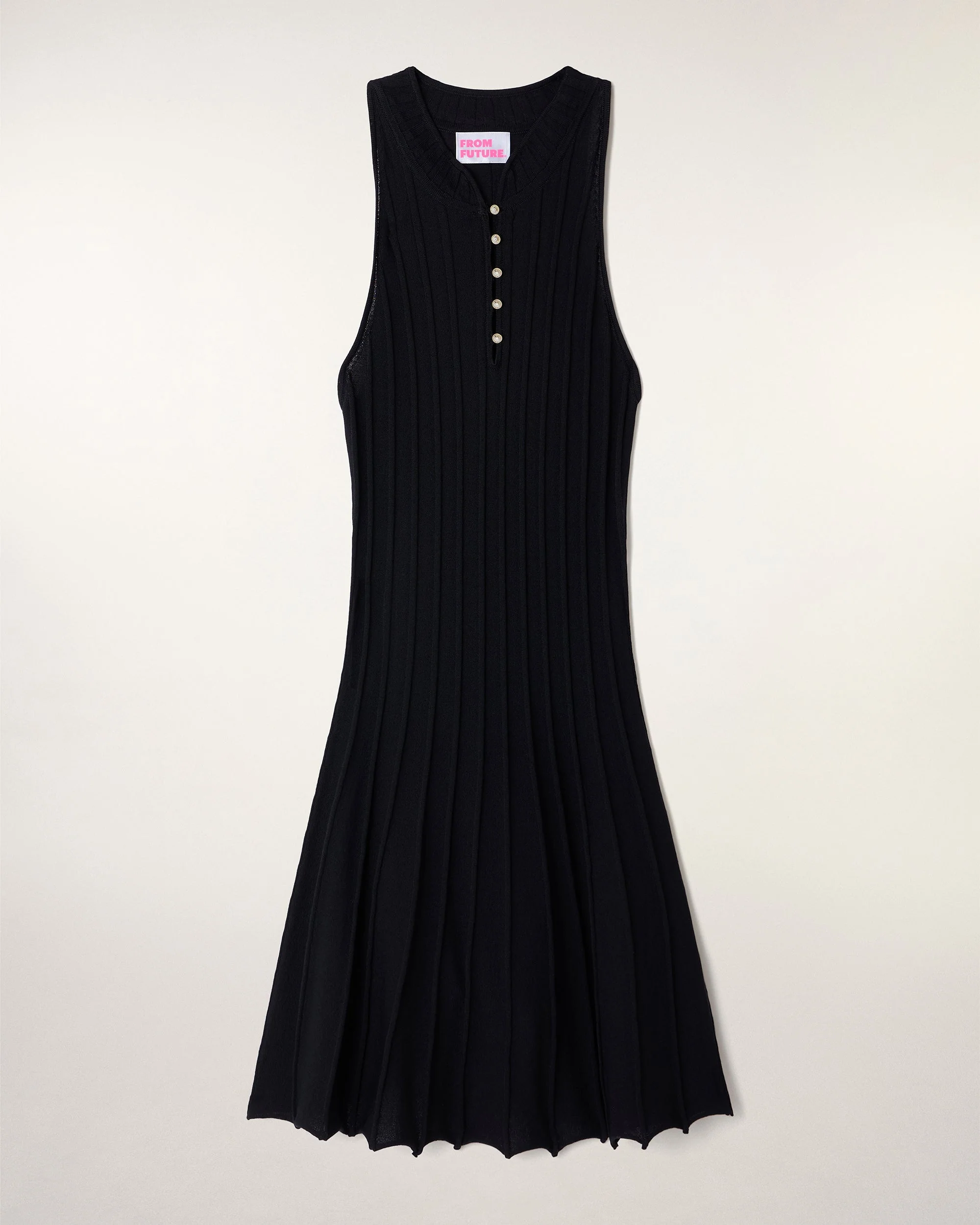 Short Strappy Dress (S26 / FEMME / Noir) - Image 8