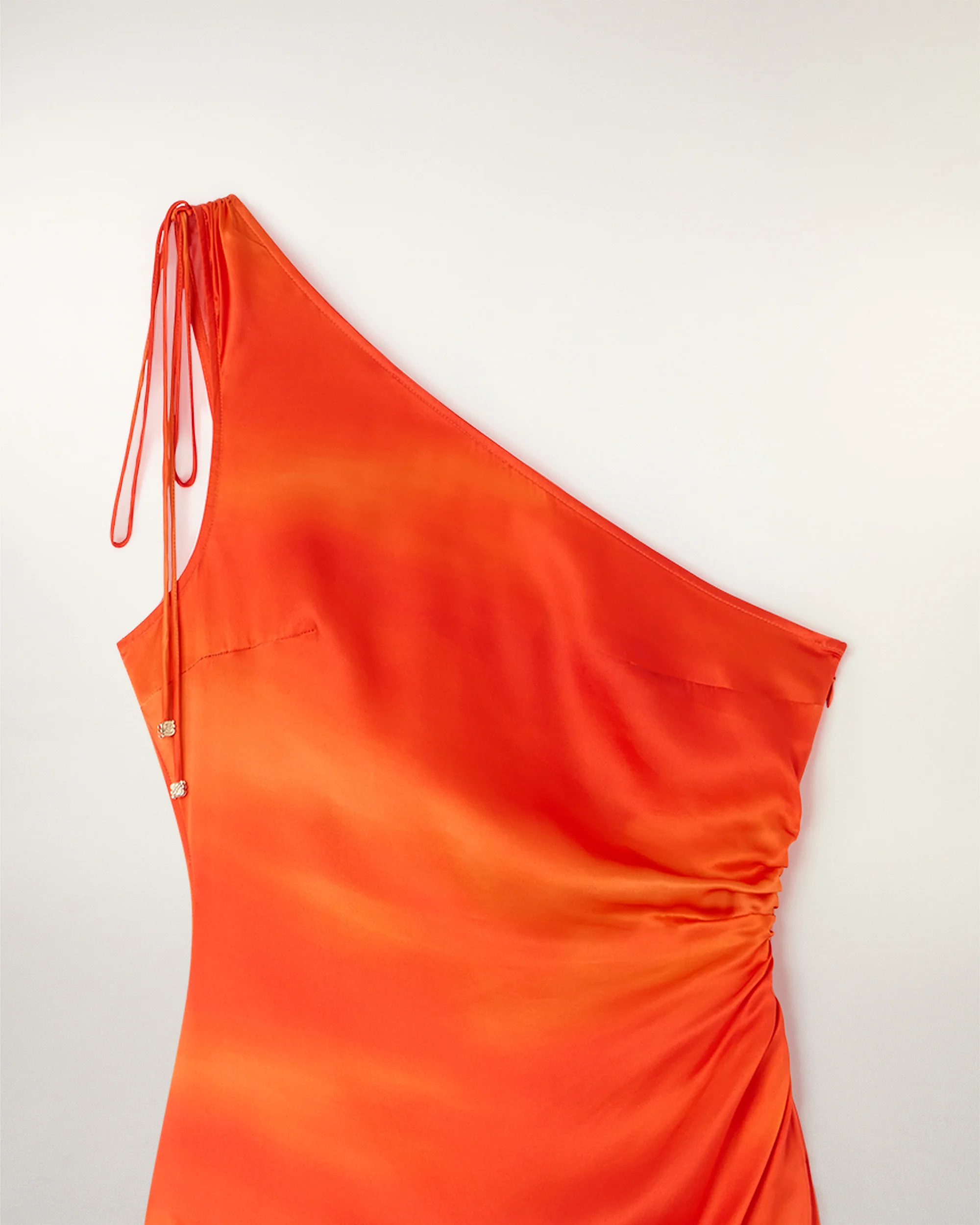 Asymmetric Long Dress (S26 / FEMME / Sunset Samba) - Image 8