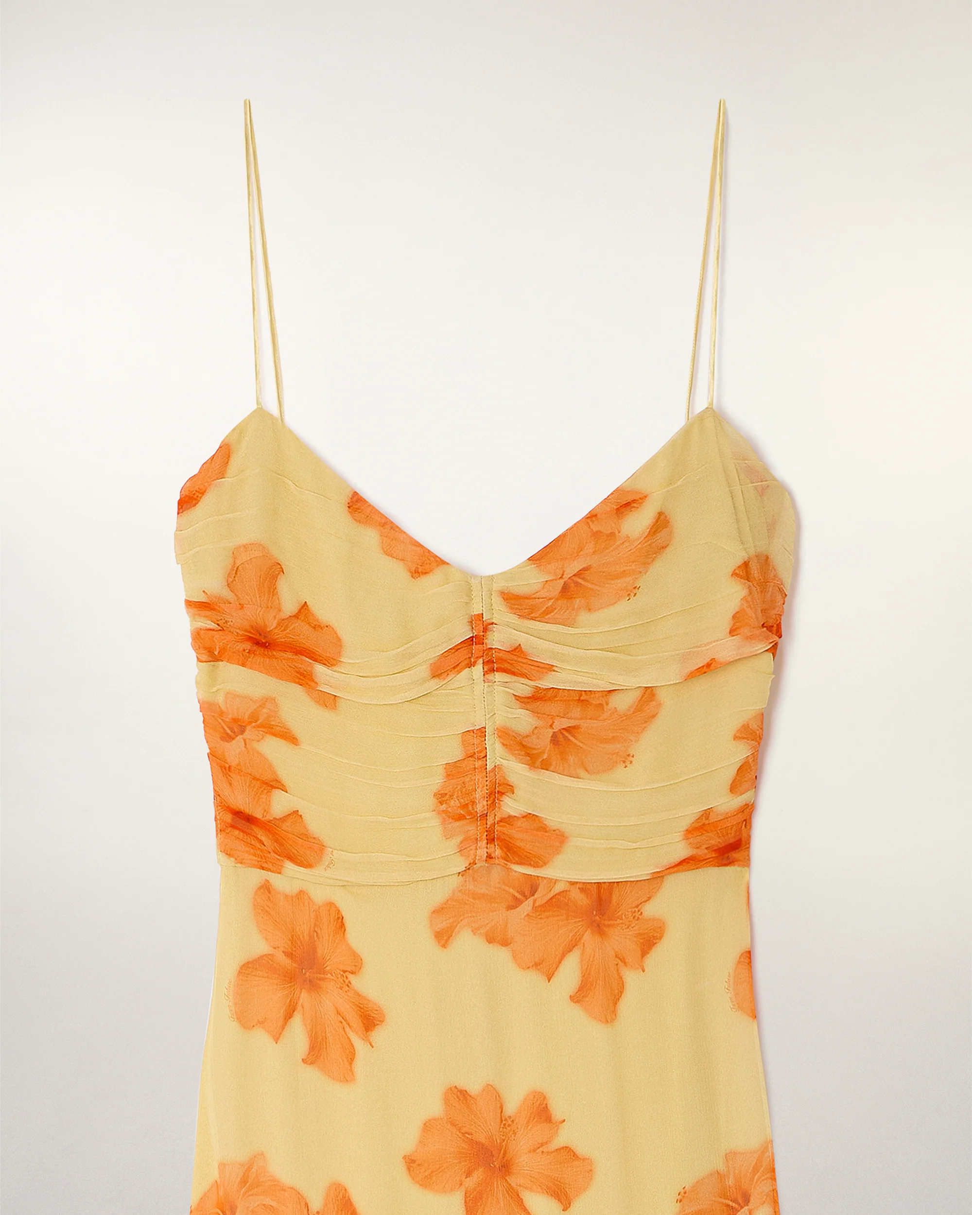 Long Strappy Dress (S26 / FEMME / Sunny hibiscus) - Image 6