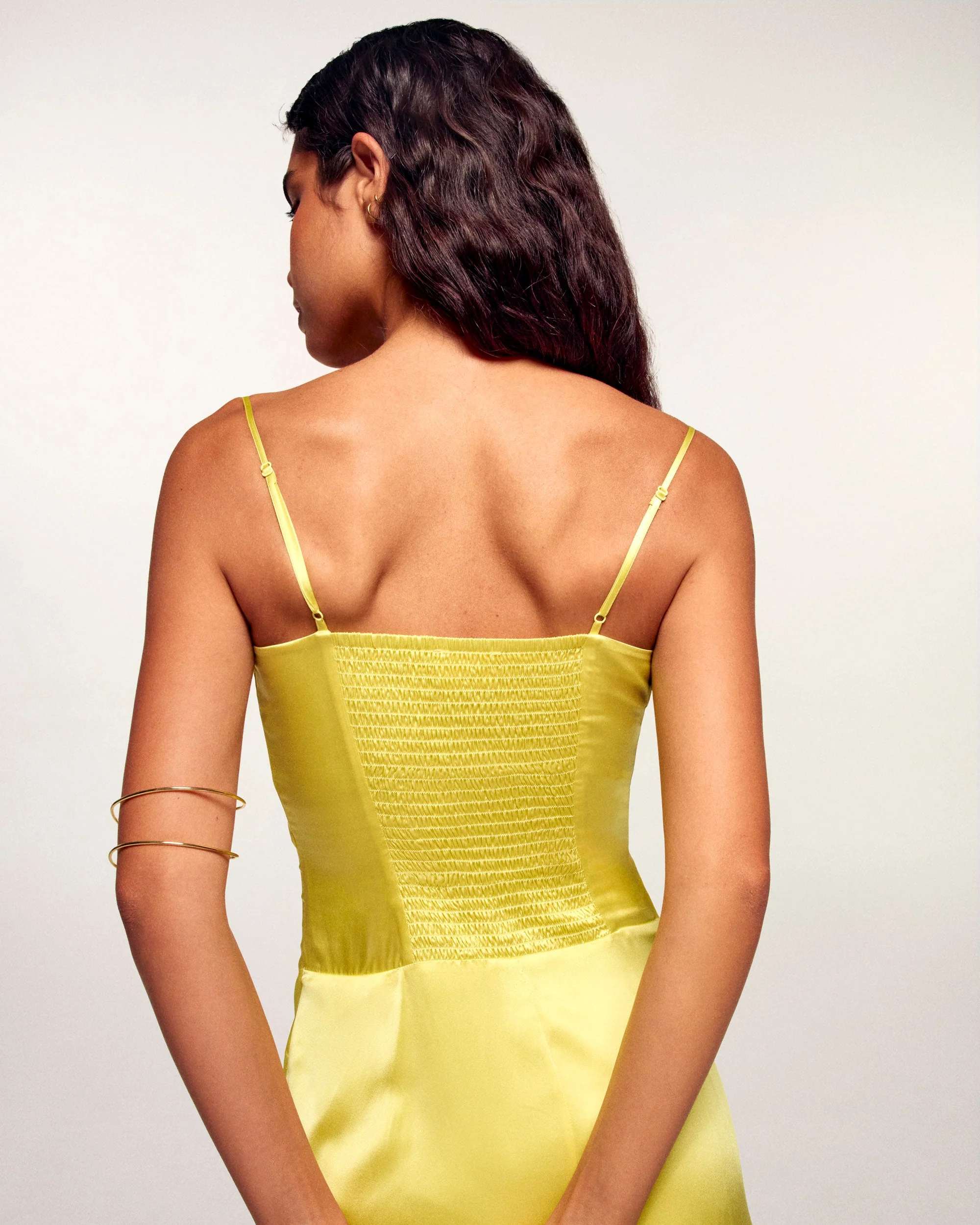 Strappy Long Dress (S26 / FEMME / Sunset Yellow) - Image 5