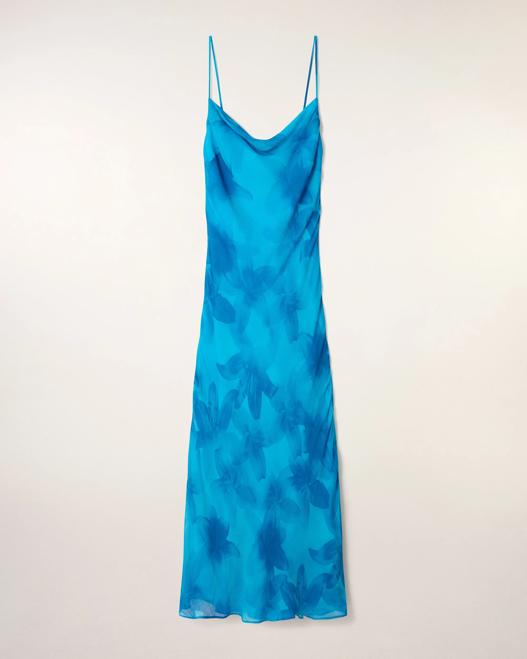 Long Dress with Straps (S26 / FEMME / Tropical Bloom Lily) - Image 7