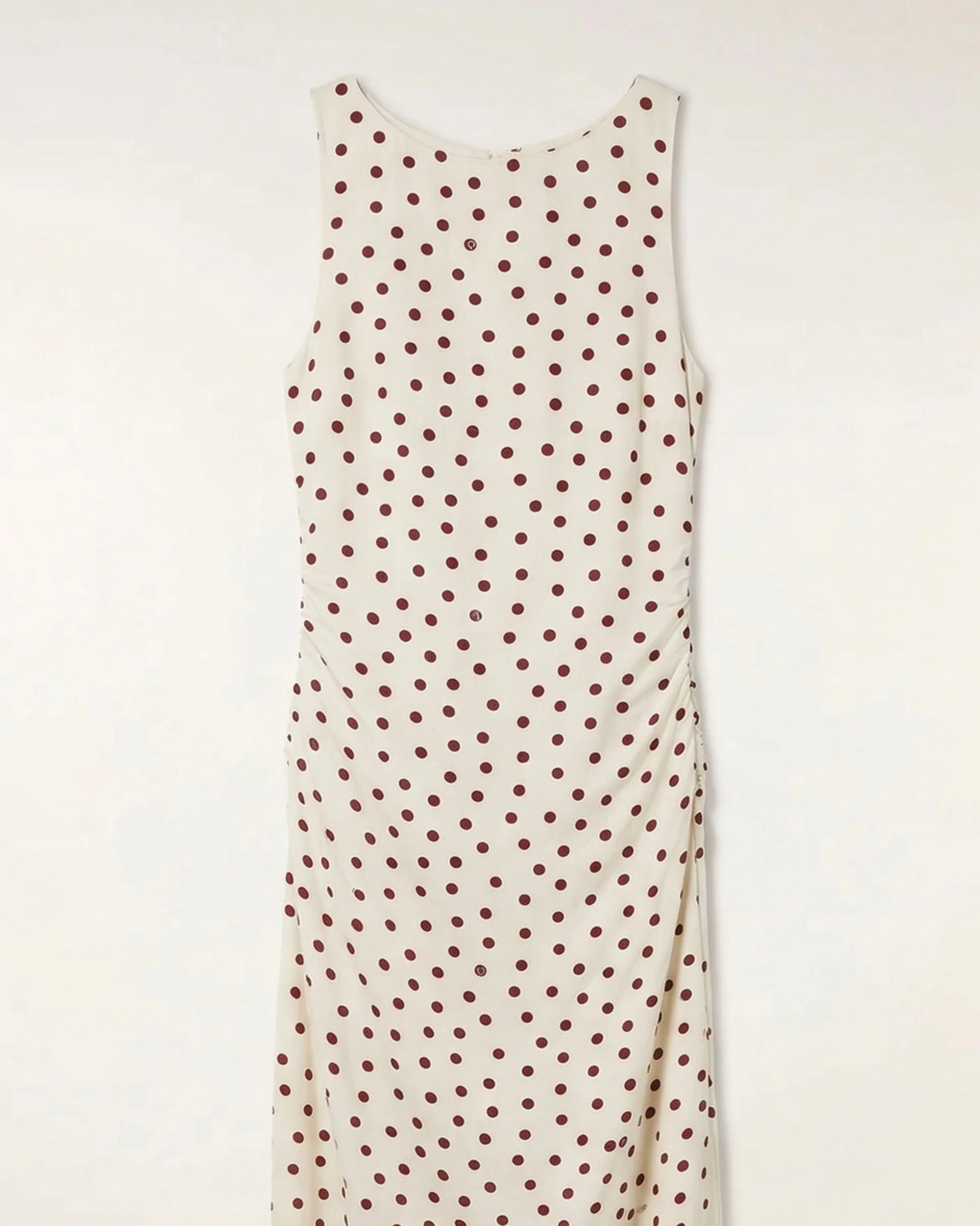 Slit Long Dress (S26 / FEMME / White Dots) - Image 3