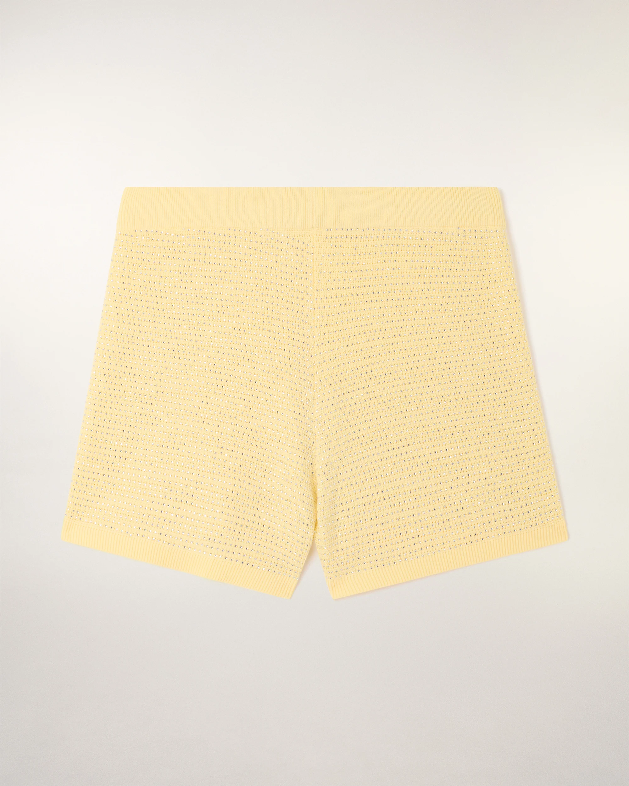 Rhinestone Short Shorts (S26 / FEMME / STAR YELLOW) - Image 6