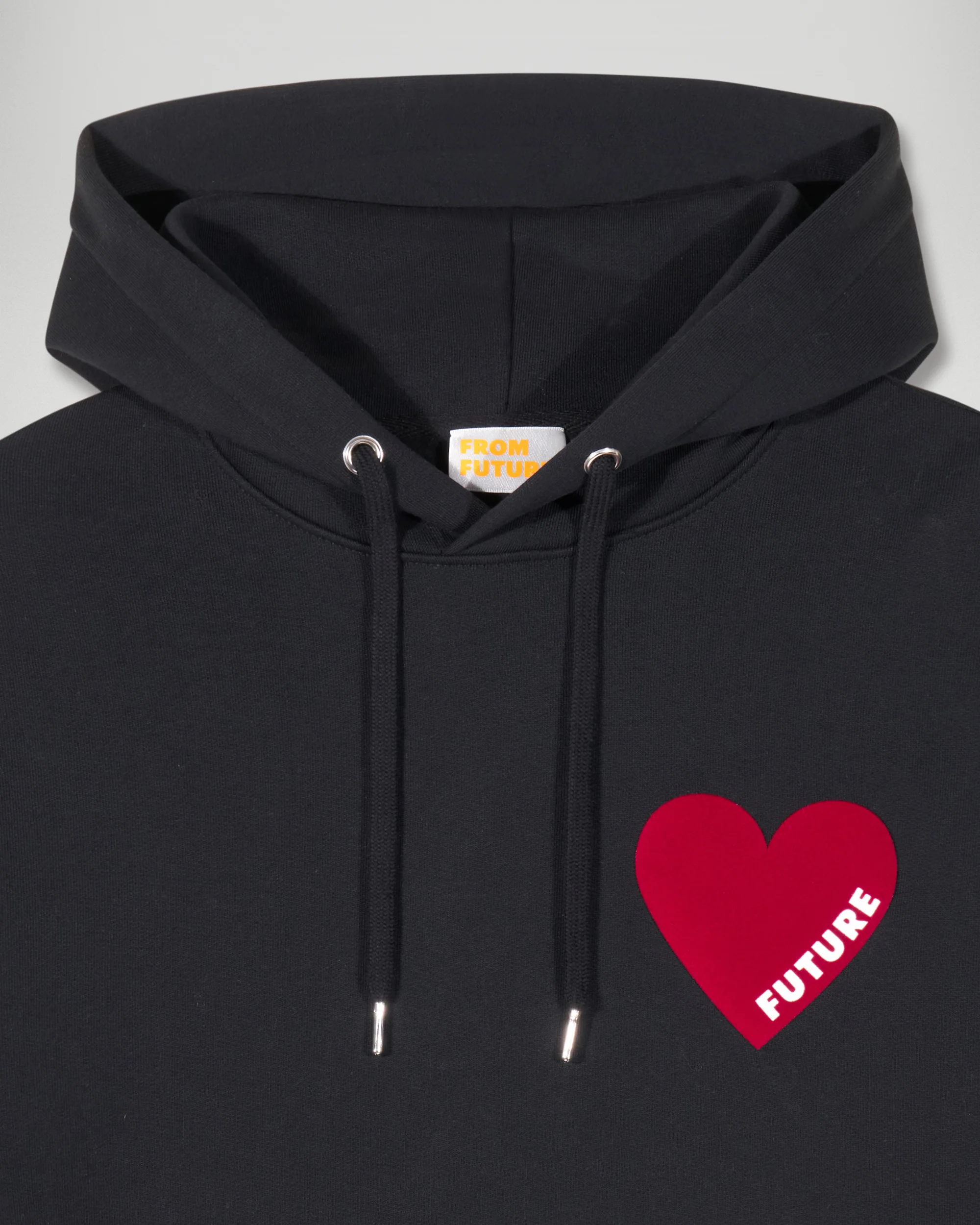Hoodie Sweatshirt (H25 / WOMEN / Black) - Image 6