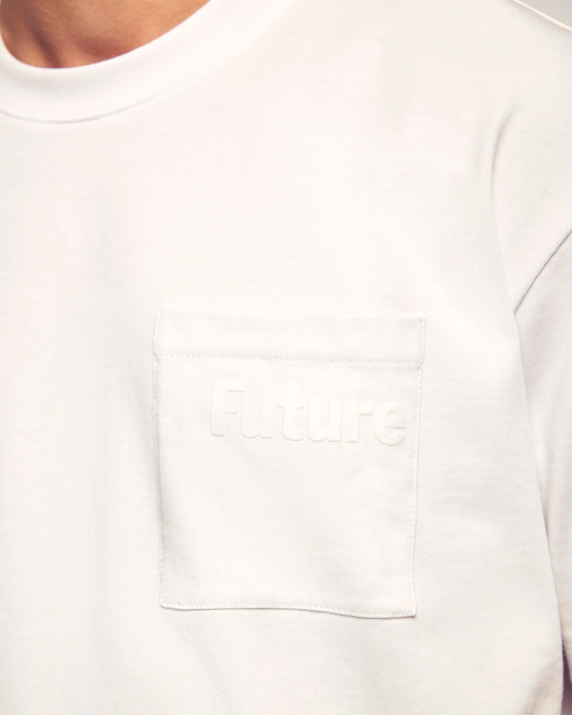 Crewneck Pocket T-shirt (S26 / HOMME / Ecru) - Image 2