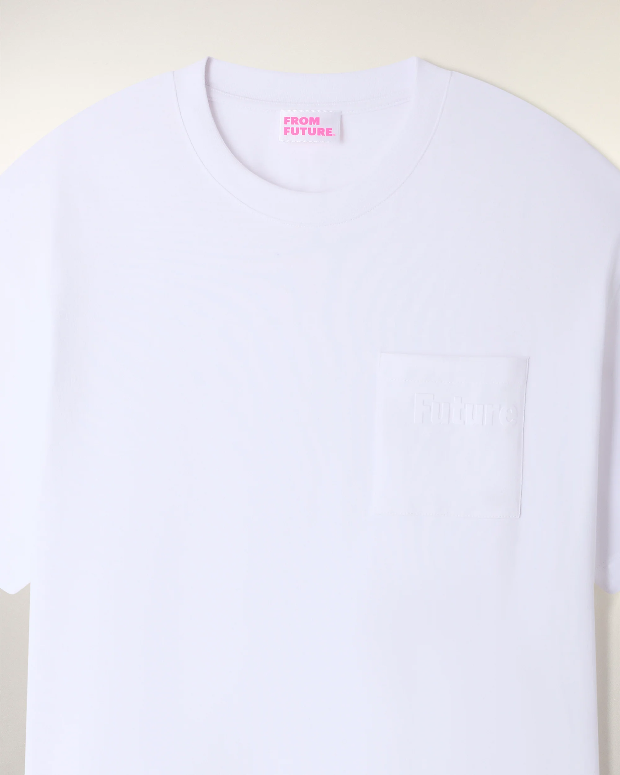 Crewneck Pocket T-shirt (S26 / HOMME / Ecru) - Image 5