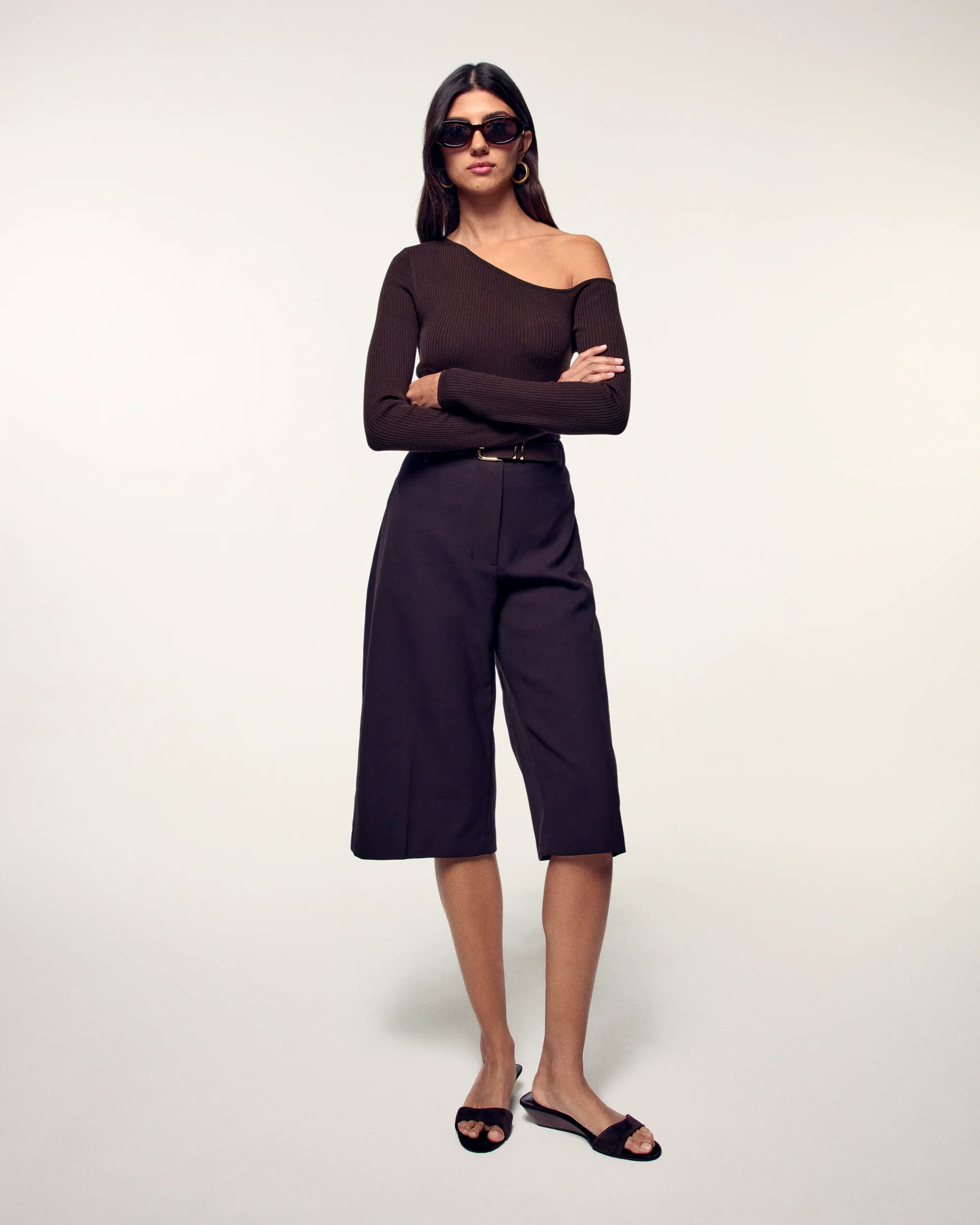 Asymmetrical Top (S26 / FEMME / Chocolat / RWS) - Image 3