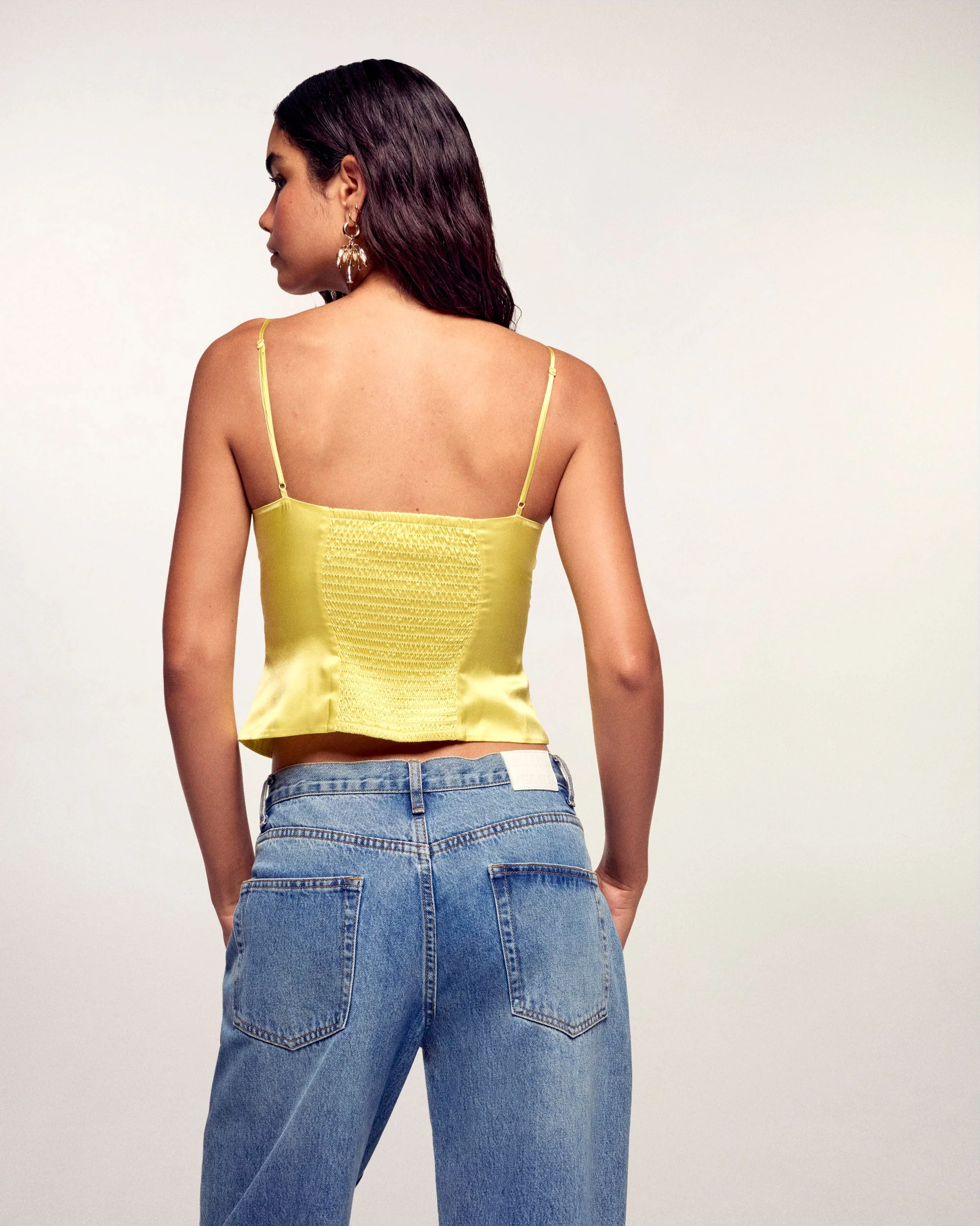 Strappy Top (S26 / FEMME / Sunset Yellow) - Image 2