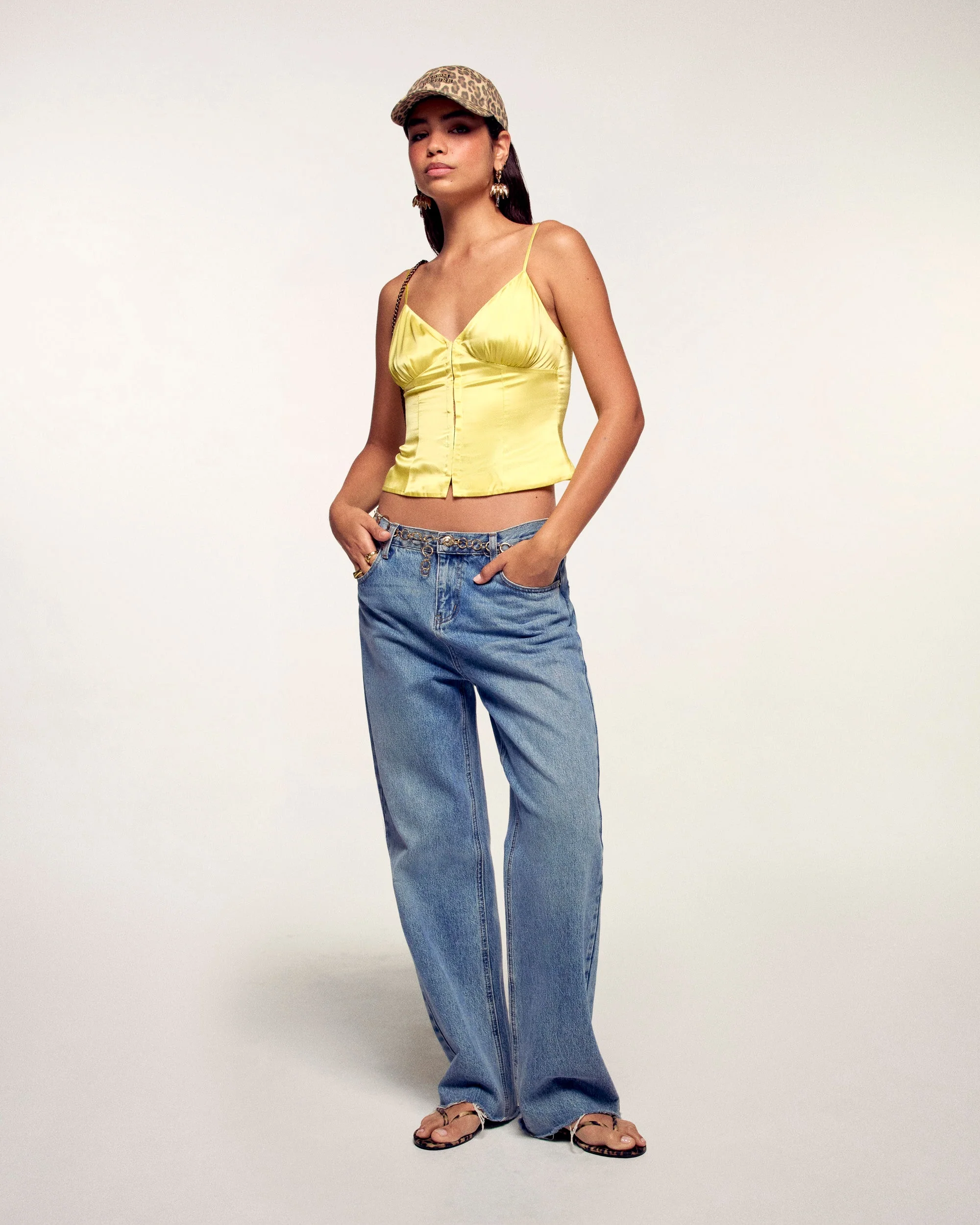 Strappy Top (S26 / FEMME / Sunset Yellow) - Image 4