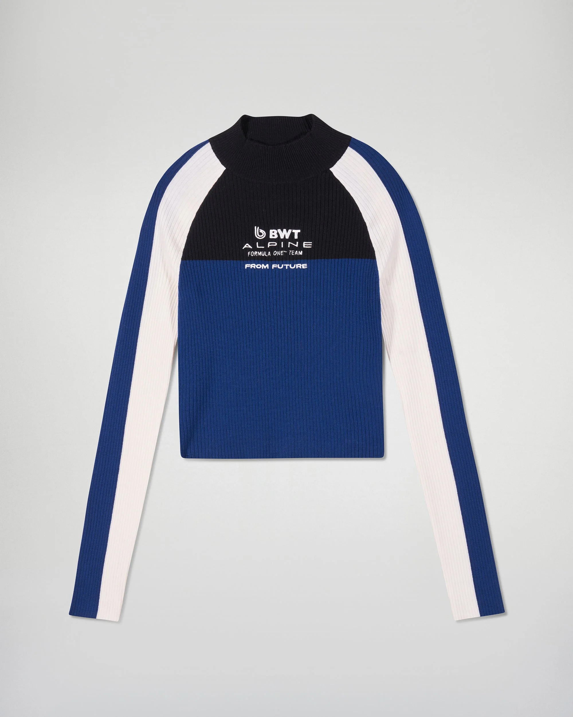 Mock Neck Top (H25 / WOMEN / Dark Blue / RWS) - Image 6